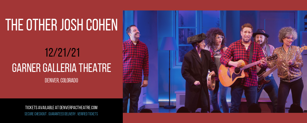 The Other Josh Cohen at Garner Galleria Theatre tickets The Other Josh Cohen at Garner Galleria Theatre
