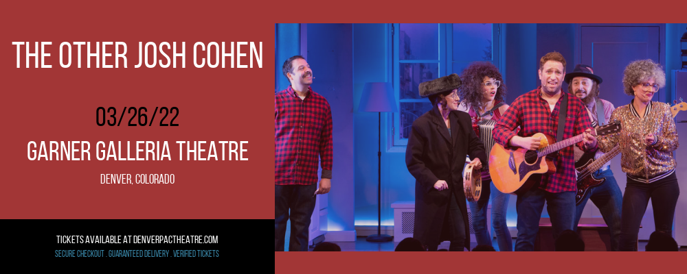 The Other Josh Cohen at Garner Galleria Theatre tickets The Other Josh Cohen at Garner Galleria Theatre
