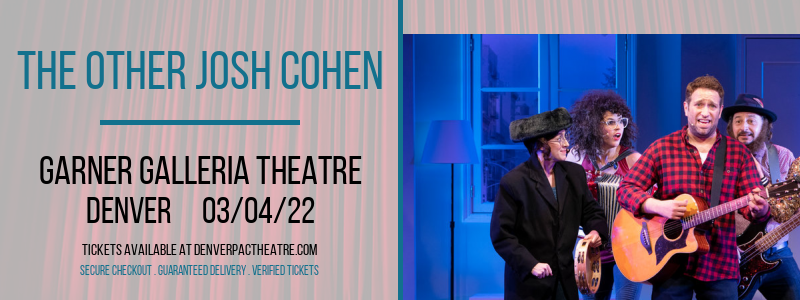 The Other Josh Cohen at Garner Galleria Theatre tickets The Other Josh Cohen at Garner Galleria Theatre