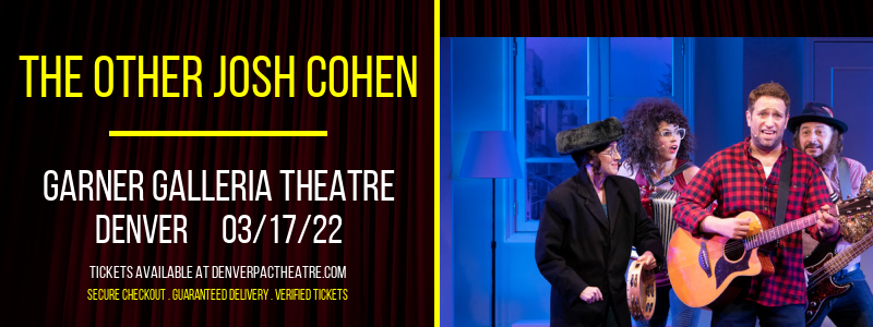 The Other Josh Cohen at Garner Galleria Theatre tickets The Other Josh Cohen at Garner Galleria Theatre