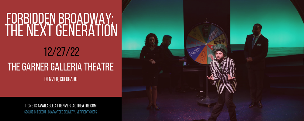 Forbidden Broadway: The Next Generation at Garner Galleria Theatre tickets Forbidden Broadway: The Next Generation at Garner Galleria Theatre